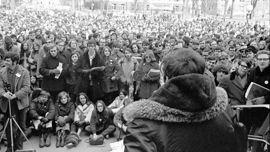 Earth Day demonstration, 1970