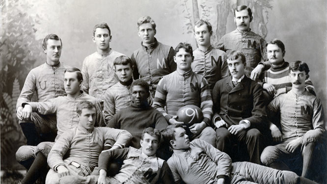 University of Michigan Football Team, 1890