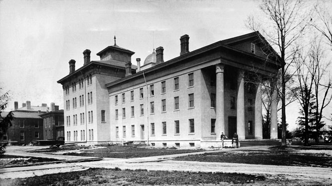 first medical building on campus