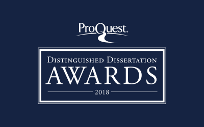 ProQuest Distinguished Dissertation Award Winners