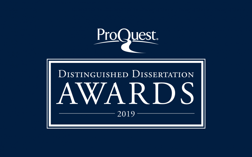 distinguished dissertation award