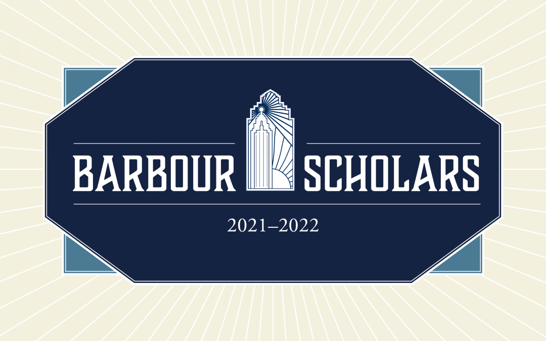 Announcing the 2021-2022 Barbour Scholars