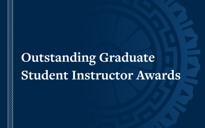 Announcing the 2024 Outstanding Graduate Student Instructor Awards