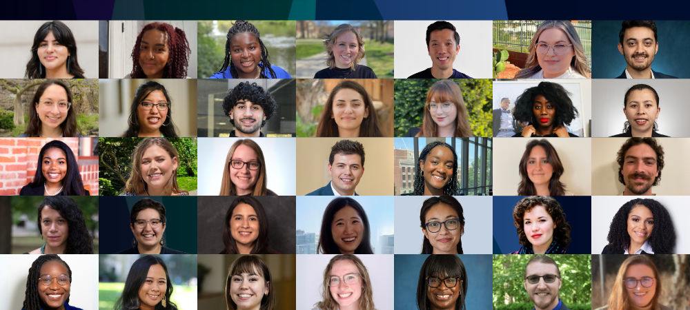 A collage showing the 2024 awardees of the Anti-Racism Graduate Research Grants. Sponsored by the National Center for Institutional Diversity and Rackham Graduate School.