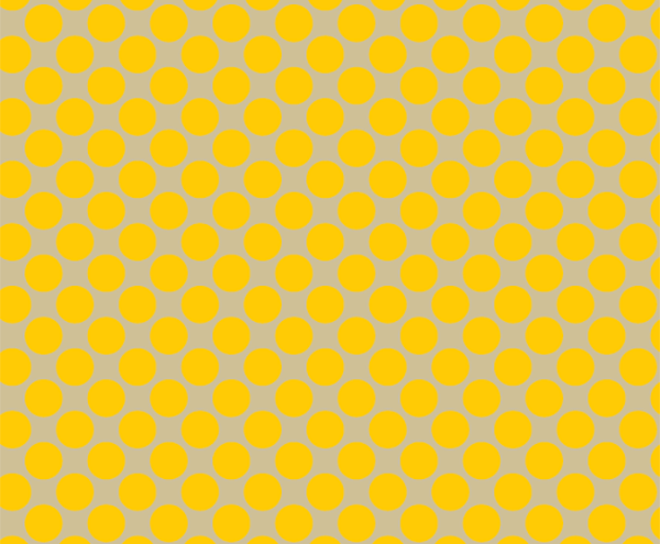 A pattern of evenly spaced yellow circles on a gray background.